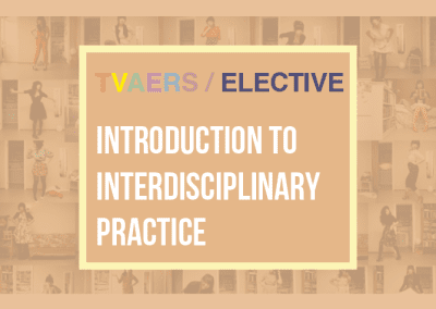 Introduction to interdisciplinary practice / MA
