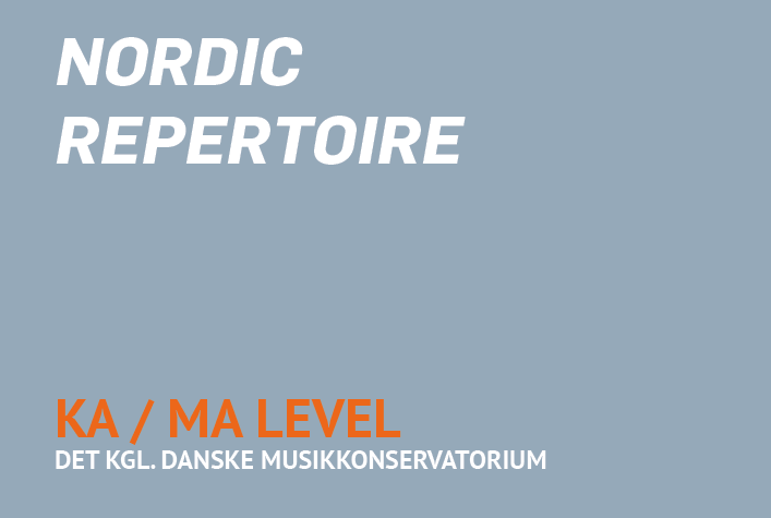 Nordic Repertoire / MA